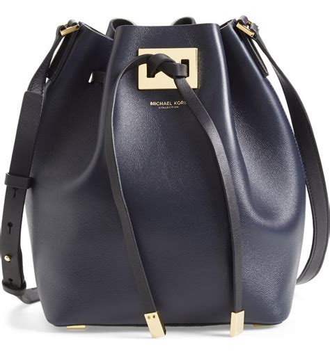 michael kors bucket bag white|michael kors miranda bucket bag.